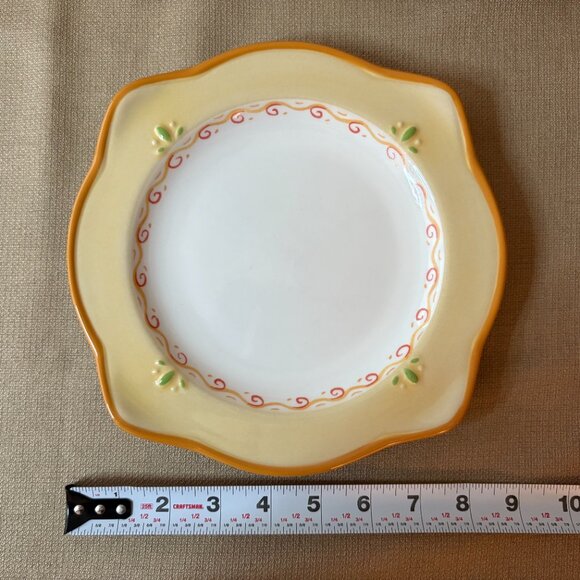 Pfaltzgraff Villa Della Luna - Scalloped Salad Plate, Set of 2 - Picture 2 of 4